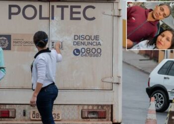 Casal é executado com mais de 15 tiros ao sair de casa em MT