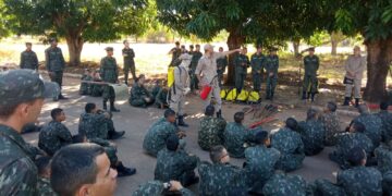 Corpo de Bombeiros capacita militares do Exército para apoio no período de seca