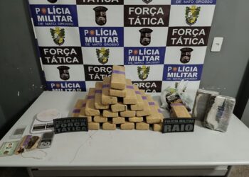 Força Tática prende homem com 25 quilos de entorpecentes em Rondonópolis