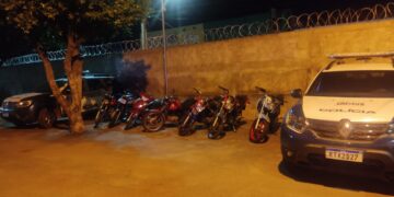 Polícia Militar prende suspeitos e apreende oito motocicletas durante operação em Rondonópolis