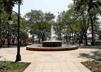 Governo entrega reforma da praça central e rua coberta de Chapada dos Guimarães em dezembro