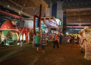Natal Abençoado pode ser visitado até este sábado (30); espaço já atraiu mais de 237 mil pessoas