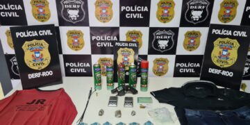 Polícia Civil prende trio envolvido em roubo a empresa de autopeças e procura pelo quarto envolvido no crime