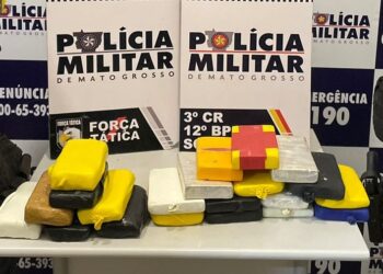 Quadrilha é presa pela Polícia Militar com 25 quilos de entorpecentes