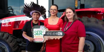 Patrulha agrícola entregue à aldeia indígena por indicação da primeira-dama de MT vai ampliar produção