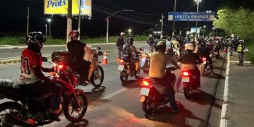 Abordagens da Lei Seca na ponte Sérgio Motta apreendem 82 motocicletas por irregularidades