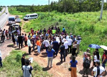 Indígenas aprovam área indicada por prefeito para construção de aldeia