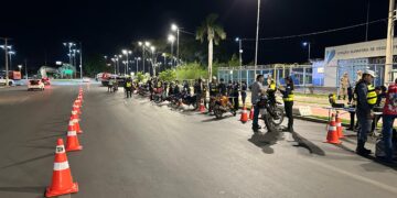 Operação Lei Seca voltada para motociclistas prende dois condutores em Cuiabá