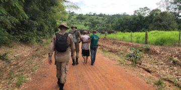 Corpo de Bombeiros Militar localiza idoso que estava desaparecido em região de mata