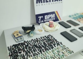 Integrantes de organização criminosa são detidos com 285 porções de pasta base