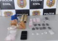 Traficante flagrado com porções de entorpecentes é preso pela Polícia Civil em Primavera do Leste