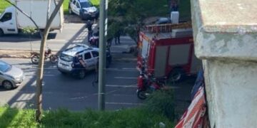 Samu resgata homem ferido ao cair de viaduto em Cuiabá