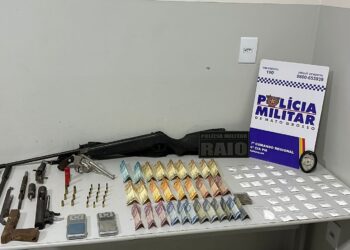 PM prende integrantes de organização criminosa com armas e drogas em Sapezal