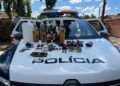 Polícia Militar prende homem e apreende adolescente com armas e artefatos explosivos em Sorriso