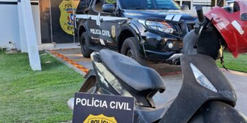 Polícia Civil recupera motocicleta que sumiu após vítima sofrer acidente em Lucas do Rio Verde