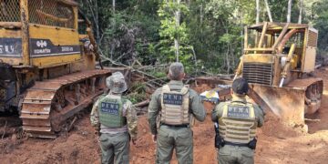 Polícia Civil realiza operação de fiscalização ambiental em propriedades de Feliz Natal e Vera