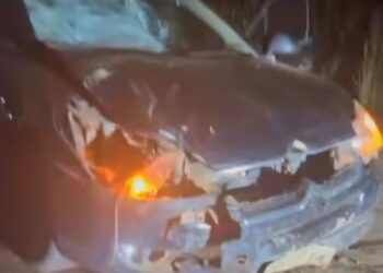 Motociclista morre em acidente após bater em carro na MT-322