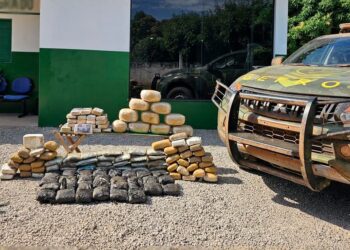 Gefron apreende drogas avaliadas em R$ 597 mil com pessoas que atravessavam a fronteira a pé