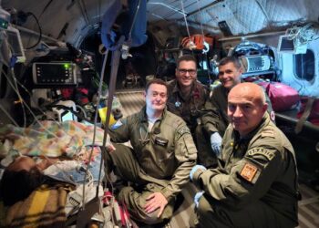 FAB realiza EVAM de um bebê de 2 meses com insuficiência respiratória