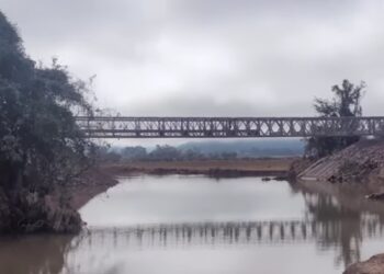 Ponte lançada pela Engenharia Militar restabelece acesso em rodovia do Rio Grande do Sul