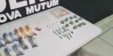 Dois homens e uma mulher são presos por tráfico de drogas em Nova Mutum