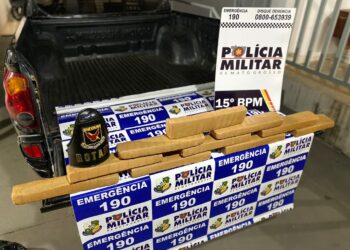 Polícia Militar prende casal por tráfico e apreende 27 quilos de entorpecentes