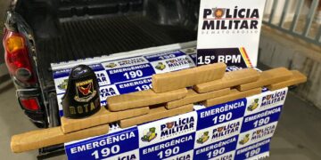 Polícia Militar prende casal por tráfico e apreende 27 quilos de entorpecentes