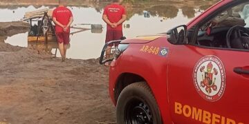 Bombeiros Militares localizam corpo de idoso que se afogou em Tangará da Serra