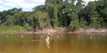 Sema capacita servidores para coletas de amostras de água nas praias mais visitadas de Guarantã do Norte