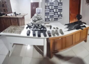 Polícia Militar apreende 10 armas de fogo e 30 quilos de drogas em Vila Bela da Santíssima Trindade