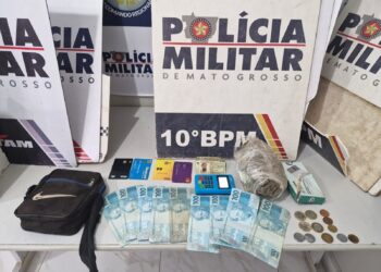 Foragido da Justiça é preso pela Polícia Militar por tráfico de drogas em Cuiabá