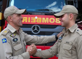 Filhos se inspiram nos pais e transformam a carreira de bombeiro militar em legado da família