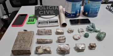 Polícia Civil prende jovem responsável por armazenar e distribuir entorpecentes em Alto Boa Vista