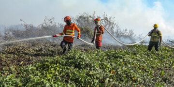 Corpo de Bombeiros extingue três incêndios e combate outros 19 em MT neste domingo (4)