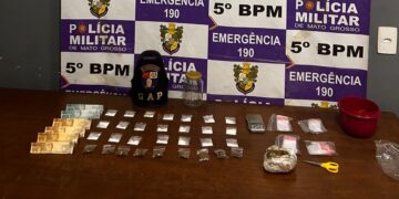 Suspeito com diversas passagens criminais é preso em flagrante com 34 porções de drogas