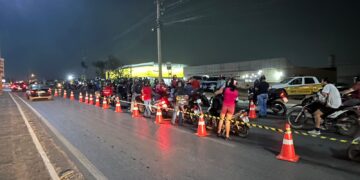 Operação Lei Seca resulta na remoção de 67 motocicletas e autuação de 31 condutores sem CNH