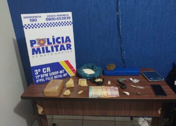 Polícia Militar prende membro de facção criminosa por tráfico de entorpecentes