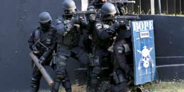 Bope realiza simulação de roubo com reféns nesta quarta-feira (11) em Cuiabá