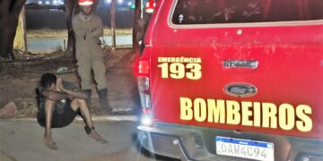 Corpo de Bombeiros Militar detém homem que causou incêndio em Sinop