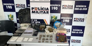 Mulher integrante de facção criminosa é presa pela Polícia Militar por tráfico de drogas