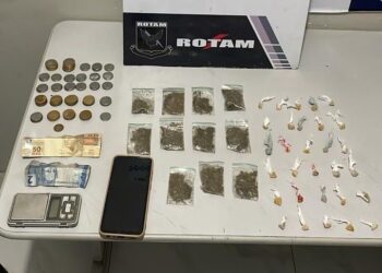 Homem é preso pela Rotam por tráfico de drogas em Cuiabá