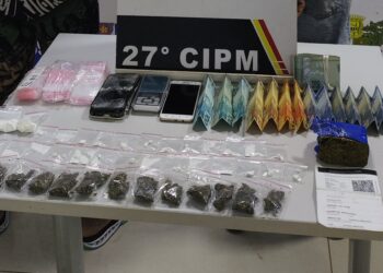 Polícia Militar prende quatro homens por tráfico de drogas em Confresa