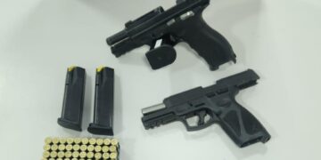 Polícia Militar prende homem em flagrante com três armas de fogo em Nobres