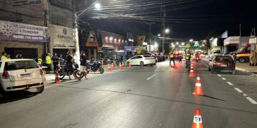 Oito são presos por embriaguez durante Operação Lei Seca em Várzea Grande