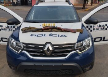 Homem é preso em flagrante suspeito por ameaça e porte ilegal de arma de fogo