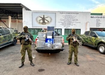 Gefron apreende 236 quilos de cocaína e causa prejuízo de R$ 5,9 milhões ao crime organizado