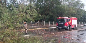 Corpo de Bombeiros alerta para riscos de acidentes durante as primeiras chuvas da temporada