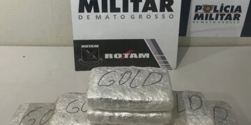 Rotam prende homem em flagrante por tráfico de drogas em Cuiabá