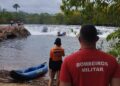 Corpo de Bombeiros realiza ação de prevenção e segurança durante campeonato de Rafting