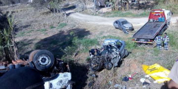 Acidente deixa mortos e feridos na BR-262 próximo a Nova Serrana; policiais estão entre as vítimas